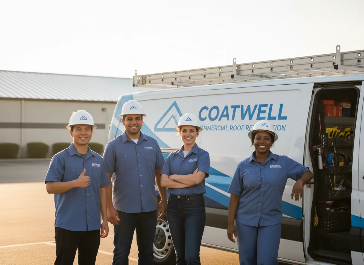Commercial roof coating company in Dedham, MA